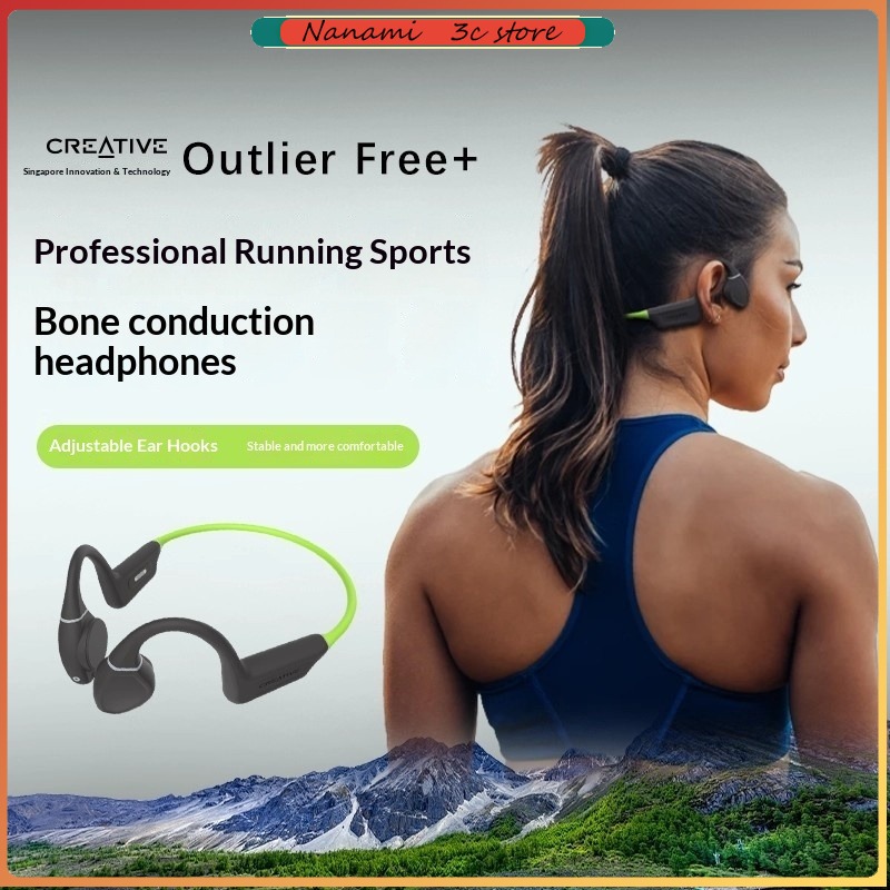 Bone Conduction Running Headphones - Bezprzewodowe słuchawki sportowe z przewodnictwem kostnym,