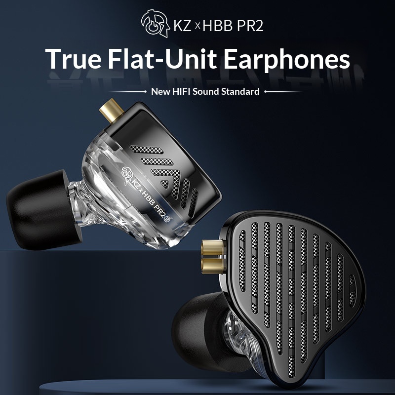 Planar Magnetic Iem Earphones - Dostępne w magazynie słuchawki douszne Kz‑Pr2