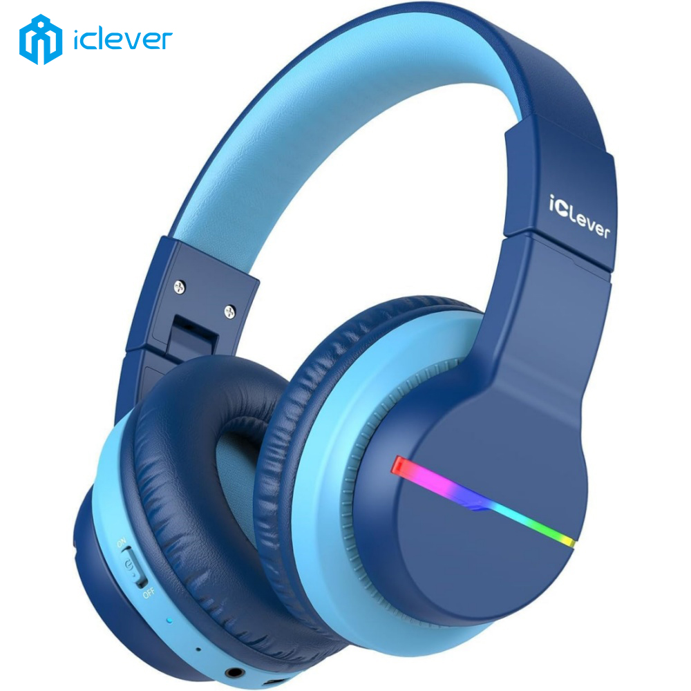 Anc Wireless Over Ear Headphones - iClever BTH12 – słuchawki Bluetooth dla