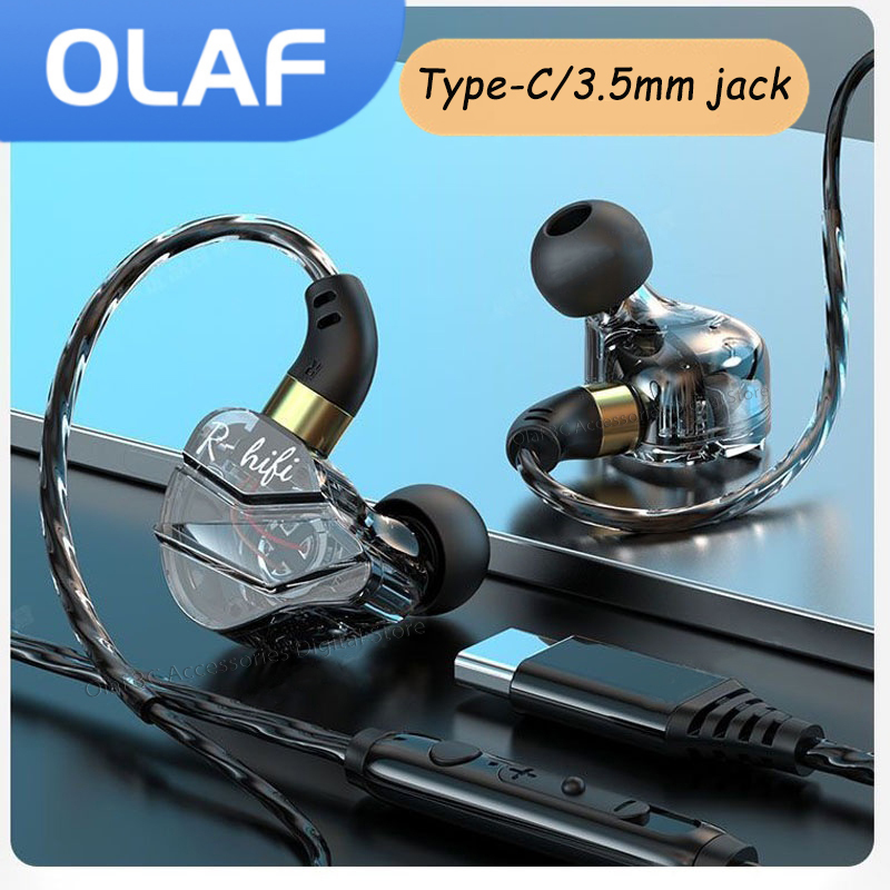 In Ear Monitors For Singers - OLAF Gaming Headset Przewodowe słuchawki douszne