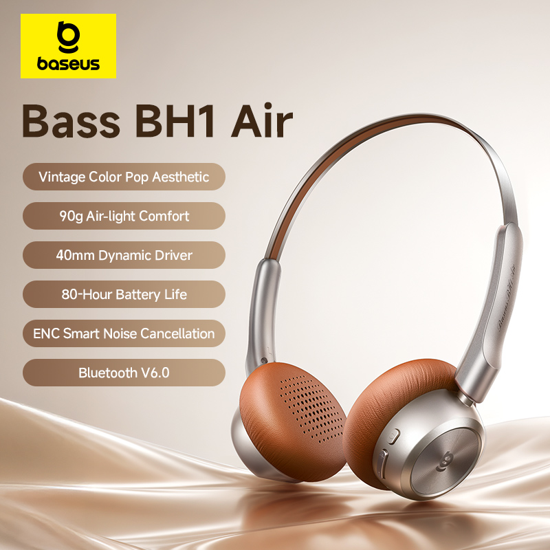 Słuchawki bezprzewodowe Baseus – Anc Wireless Over Ear Headphones recenzja i cena
