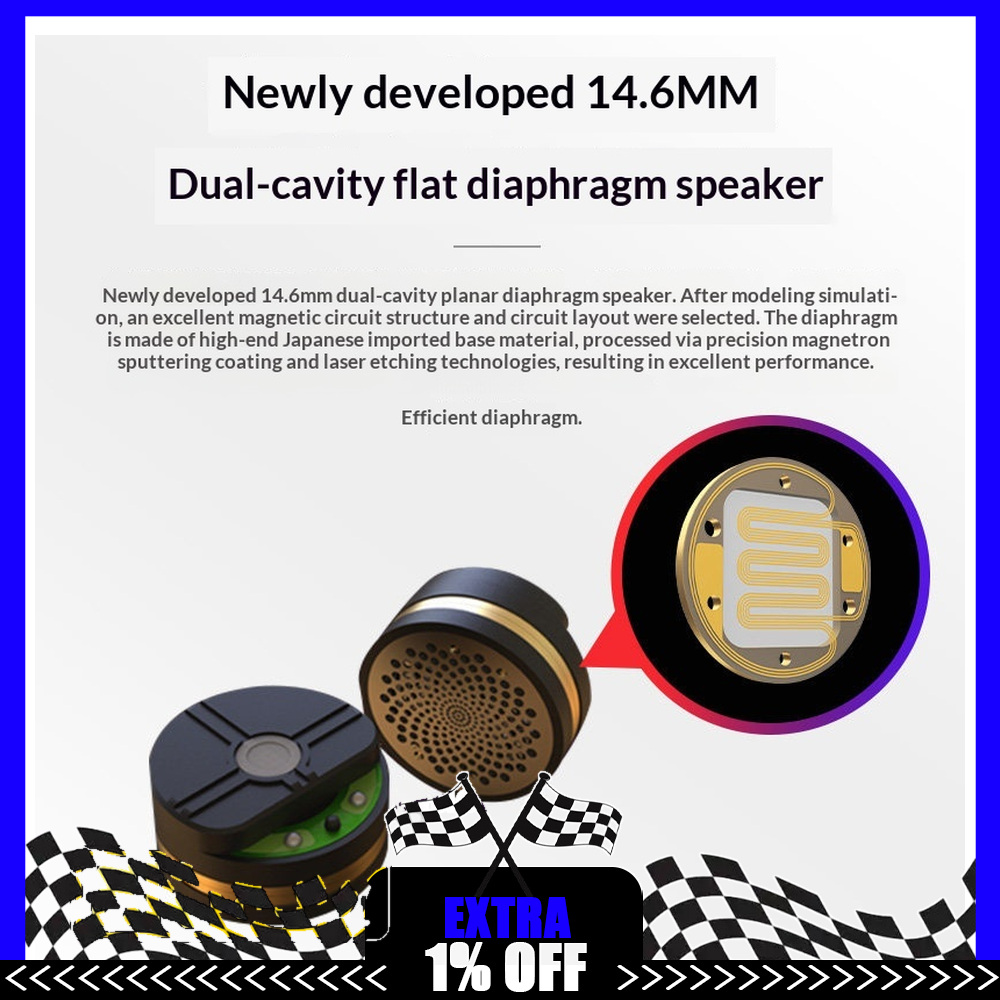 7Hz x Crinacle Dioko Planar Ma – Planar Magnetic Iem Earphones recenzja i cena