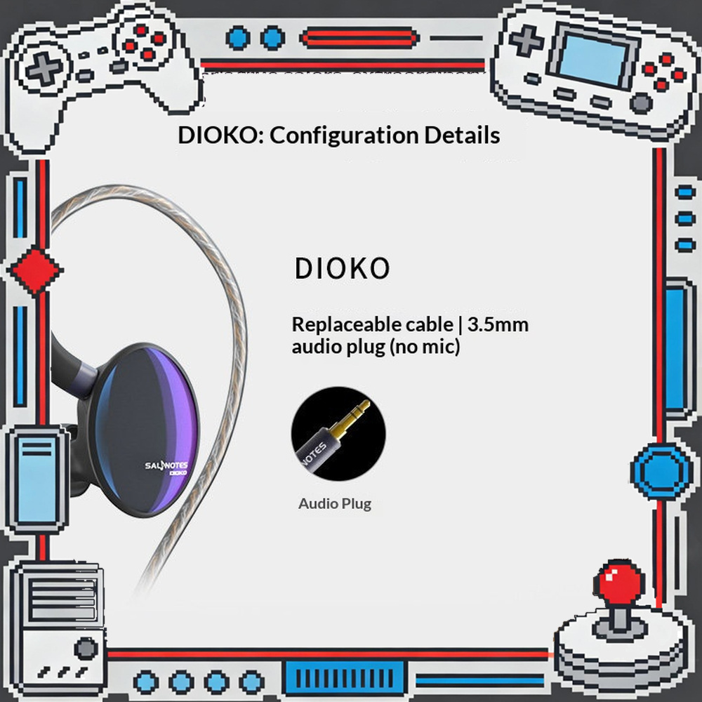 7Hz x Crinacle Dioko Planar Ma – Planar Magnetic Iem Earphones recenzja i cena
