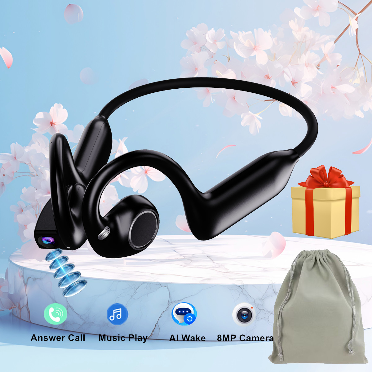 Nowe inteligentne słuchawki z  – Bone Conduction Running Headphones recenzja i cena