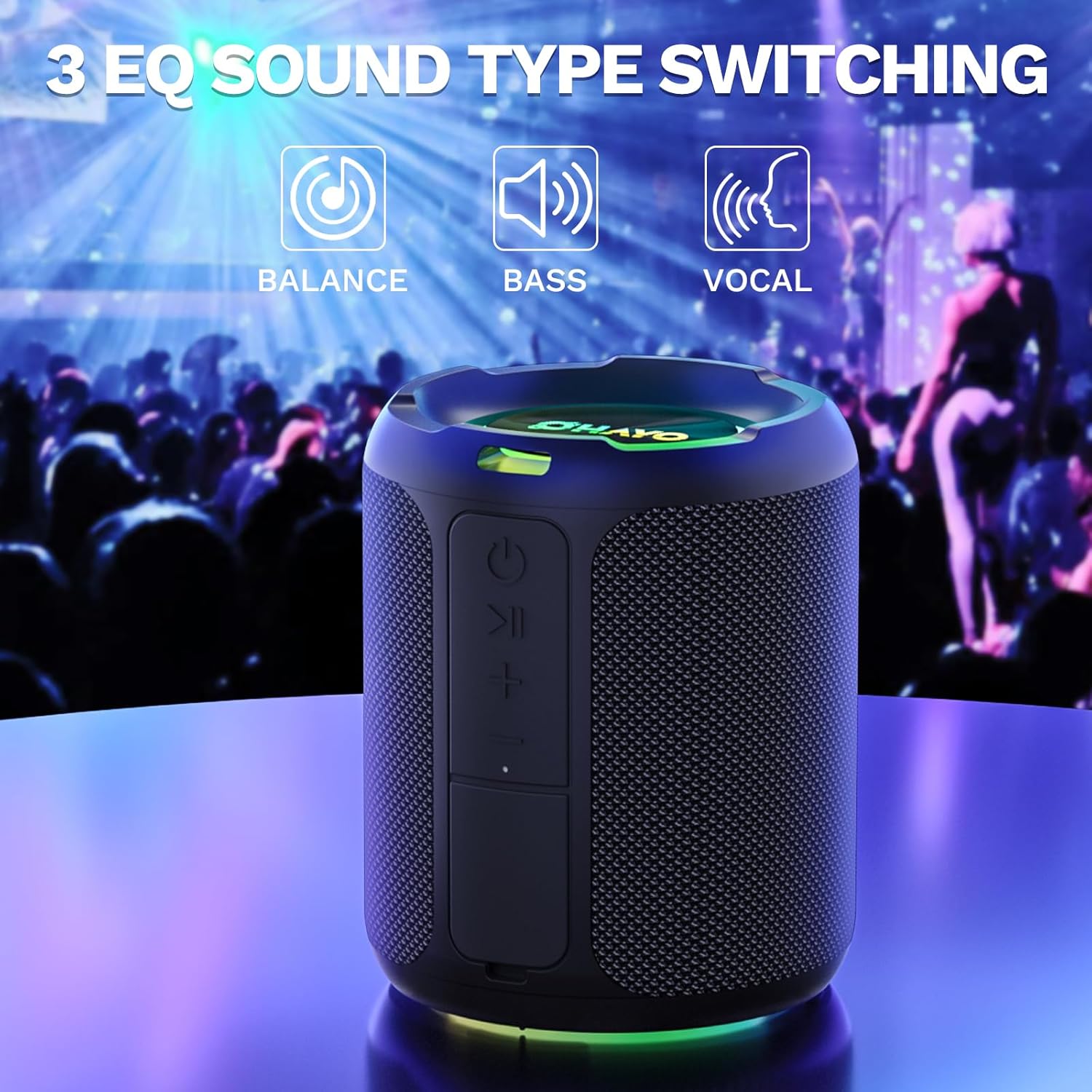 OHAYO 40W Bezprzewodowy Przeno – Portable Bluetooth Speaker Waterproof Ipx7 recenzja i cena