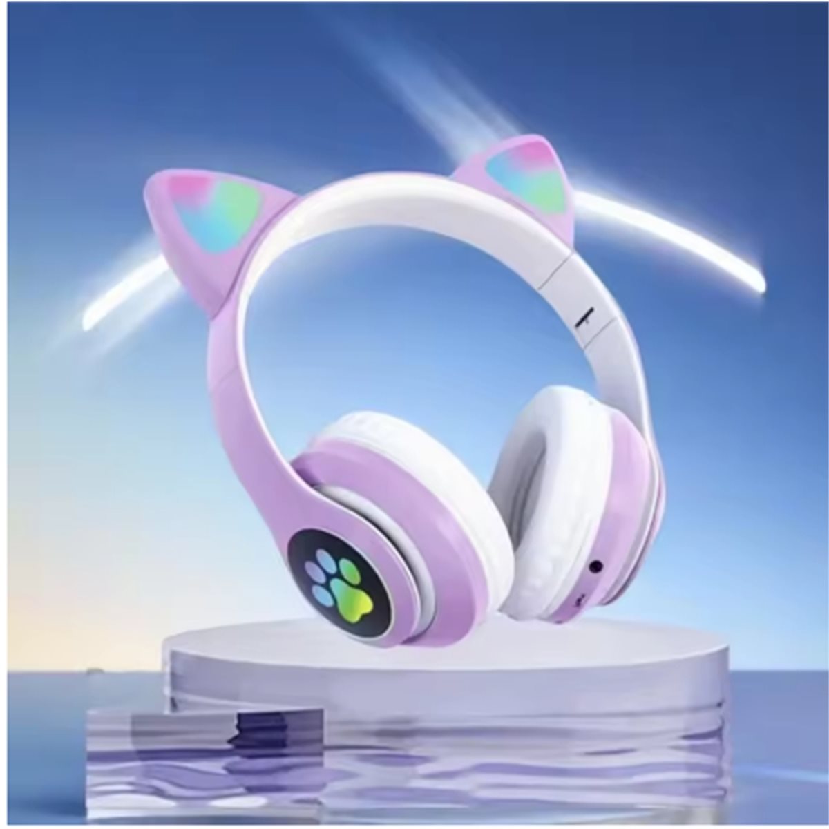 DT[Zestaw] D1585 – urocze słuc – Cat Ear Bluetooth Headset Led recenzja i cena