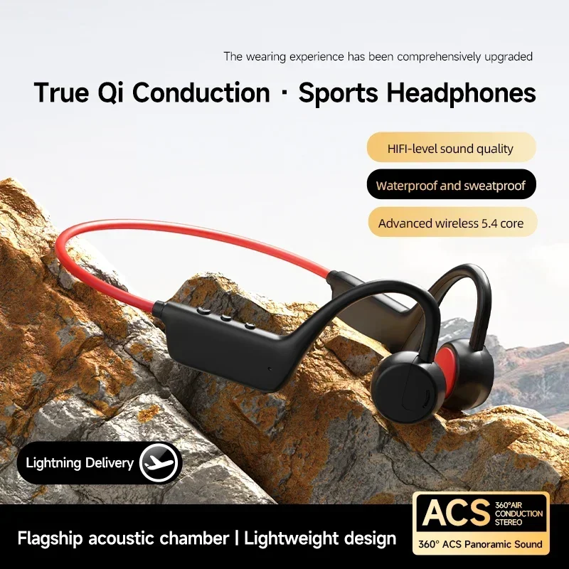 Słuchawki przewodzące dźwięk p – Bone Conduction Running Headphones recenzja i cena