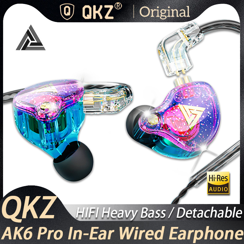 QKZ Original AK6 Pro EDX Pro I – In Ear Monitors For Singers recenzja i cena