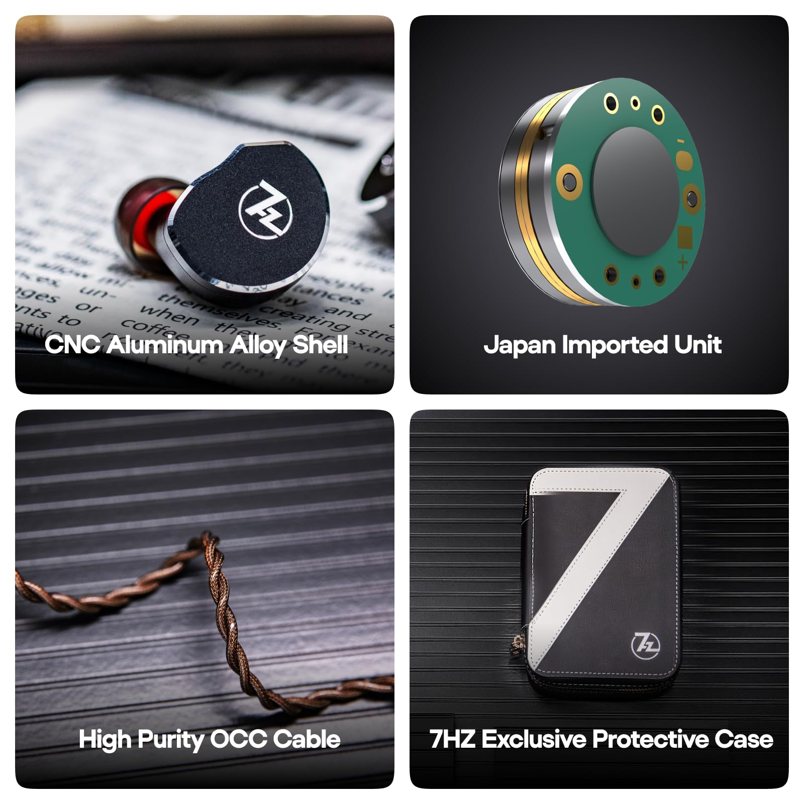 Słuchawki douszne 7Hz x Crinac – Planar Magnetic Iem Earphones recenzja i cena